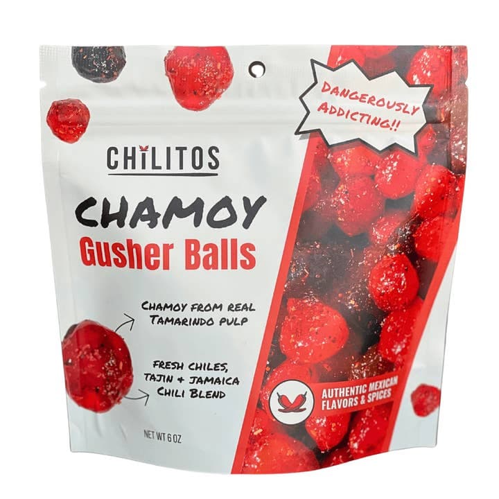 Chilitos — Gusher Balls Chamoy Candy (6oz)