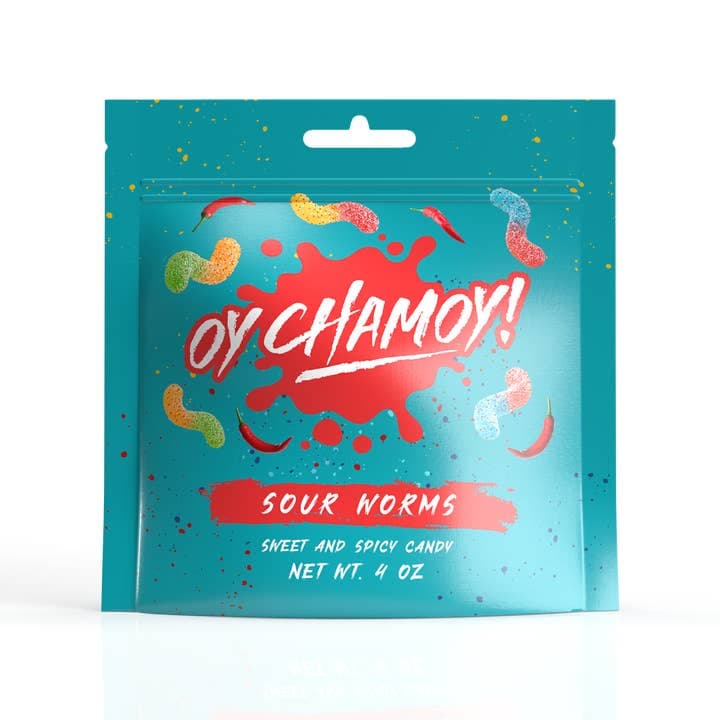 Oy Chamoy! — Sour Worms (4oz)