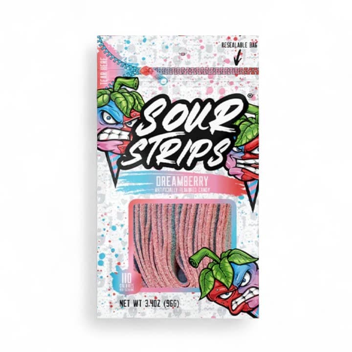 Sour Strips — Dreamberry (3.4oz)
