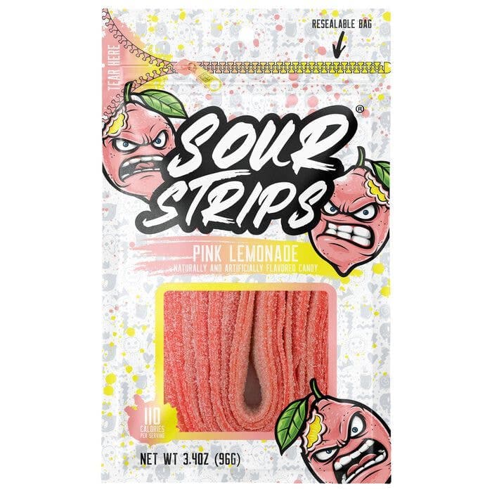 Sour Strips — Pink Lemonade (3.4oz)