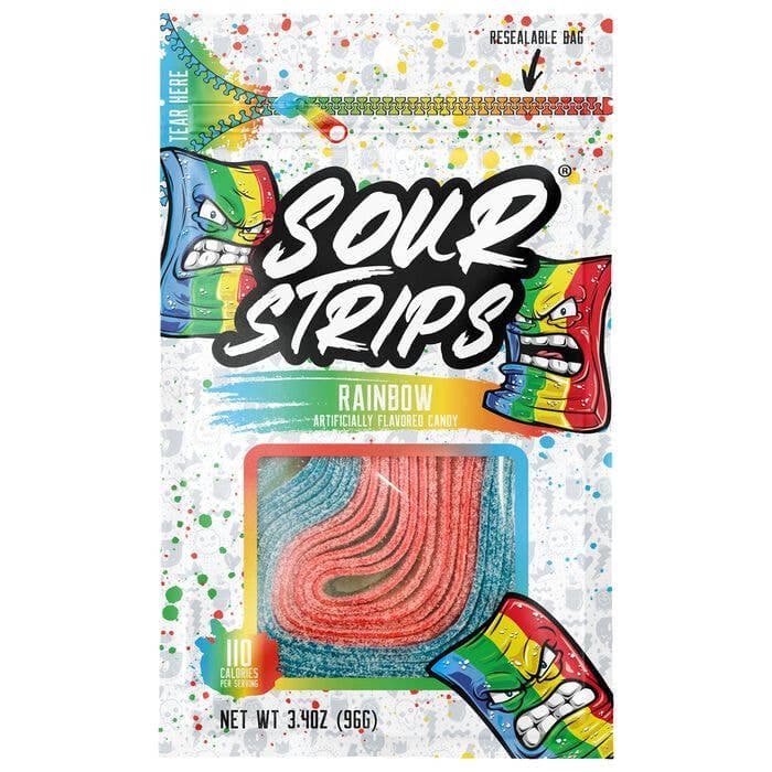 Sour Strips — Rainbow (3.4oz)