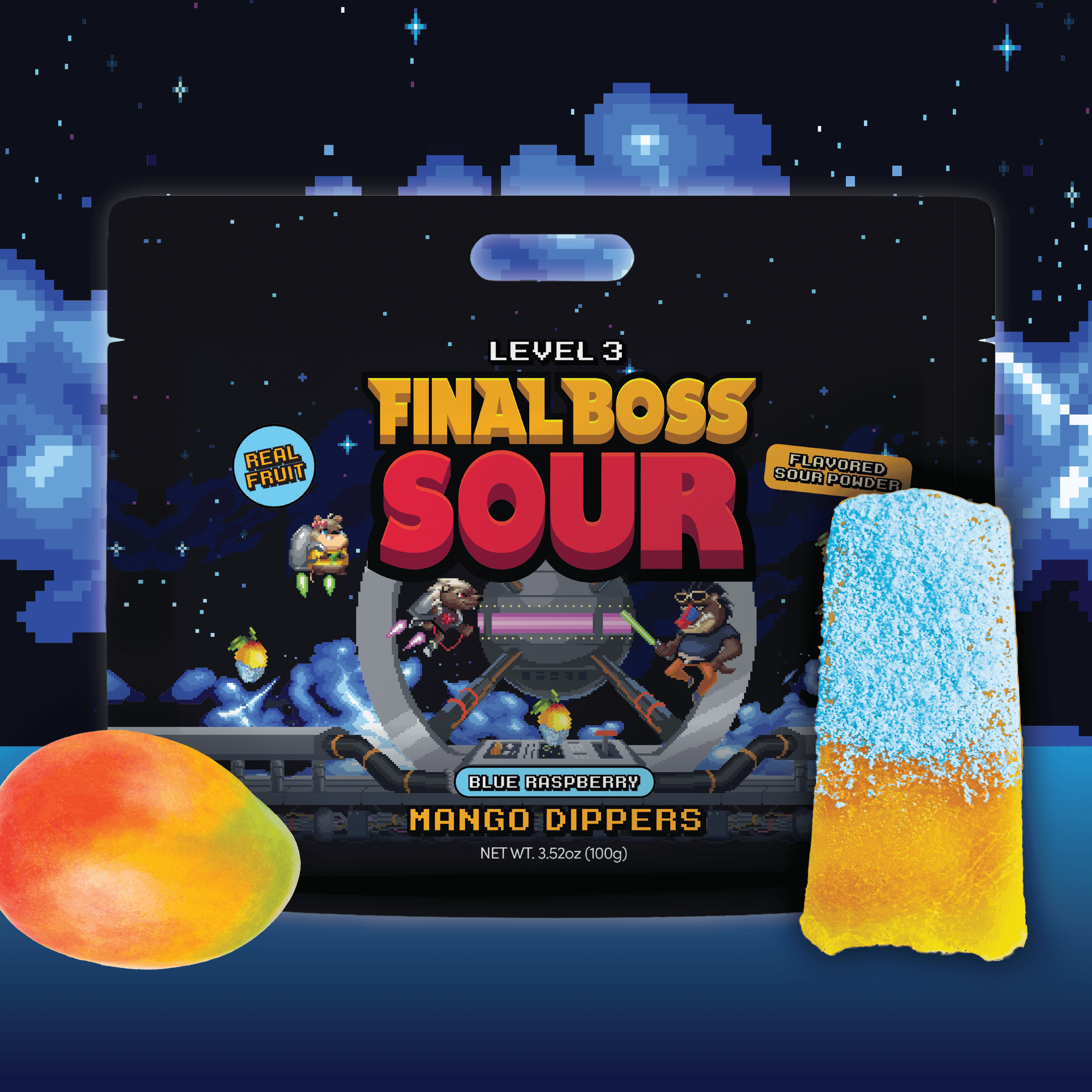 Final Boss Sour — Mango Dippers