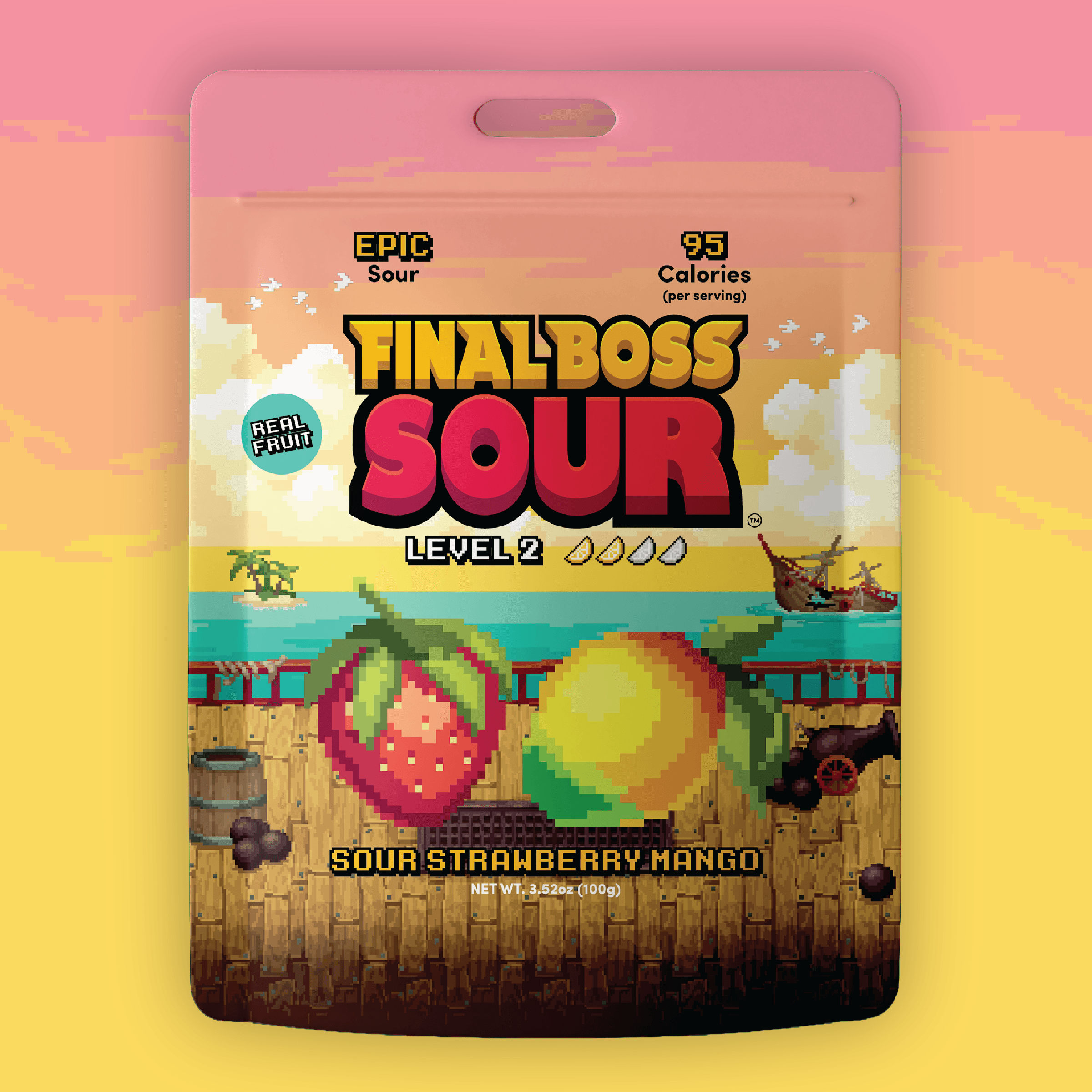 Final Boss Sour — Level 2 Strawberry x Mango